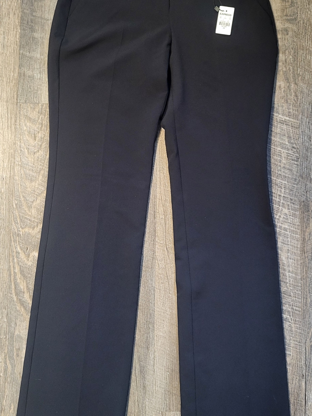 NWT- Express Editor Boot Low Rise Black Dress Pants